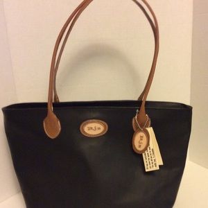 Leather handbag